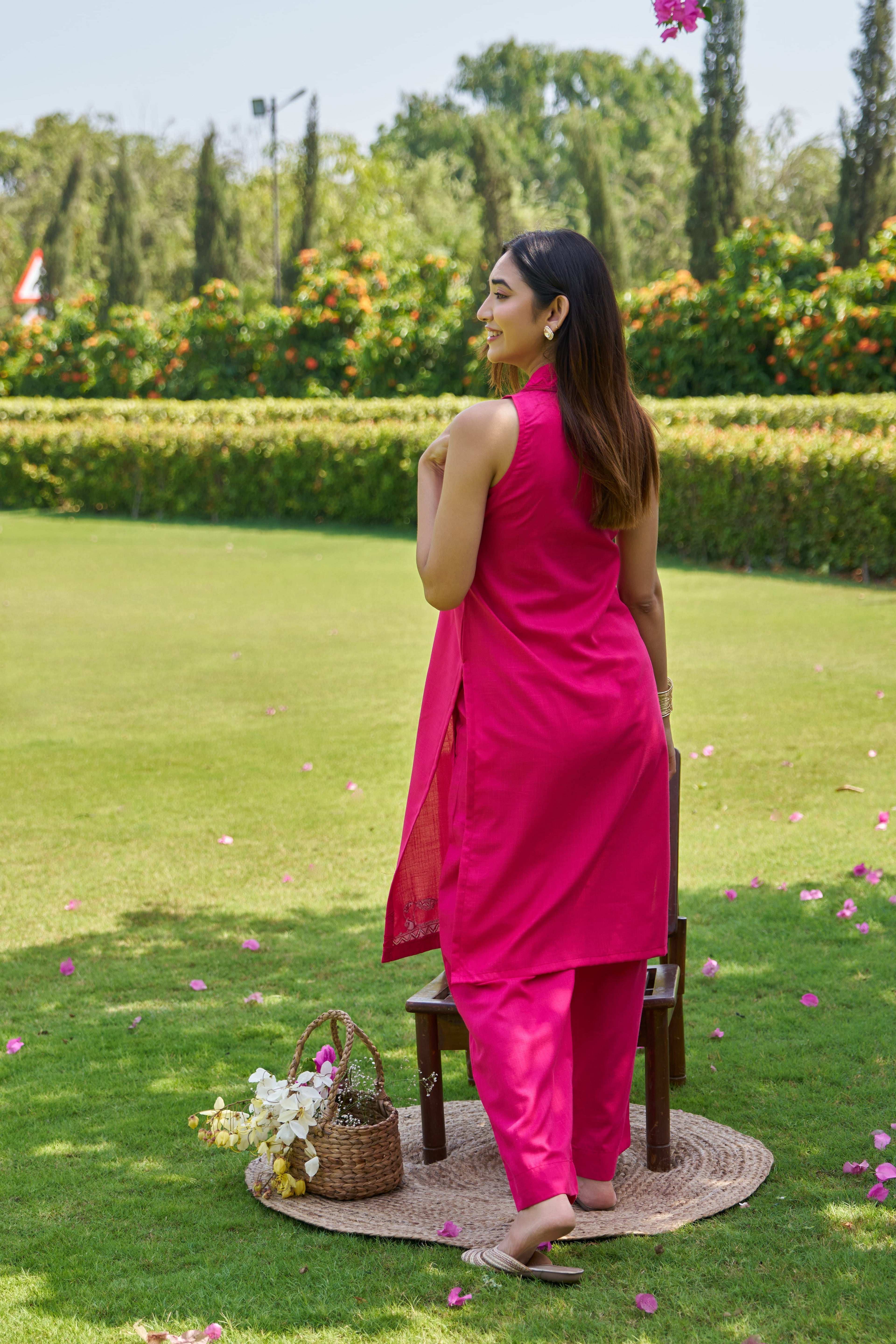 Oriah suit Pink