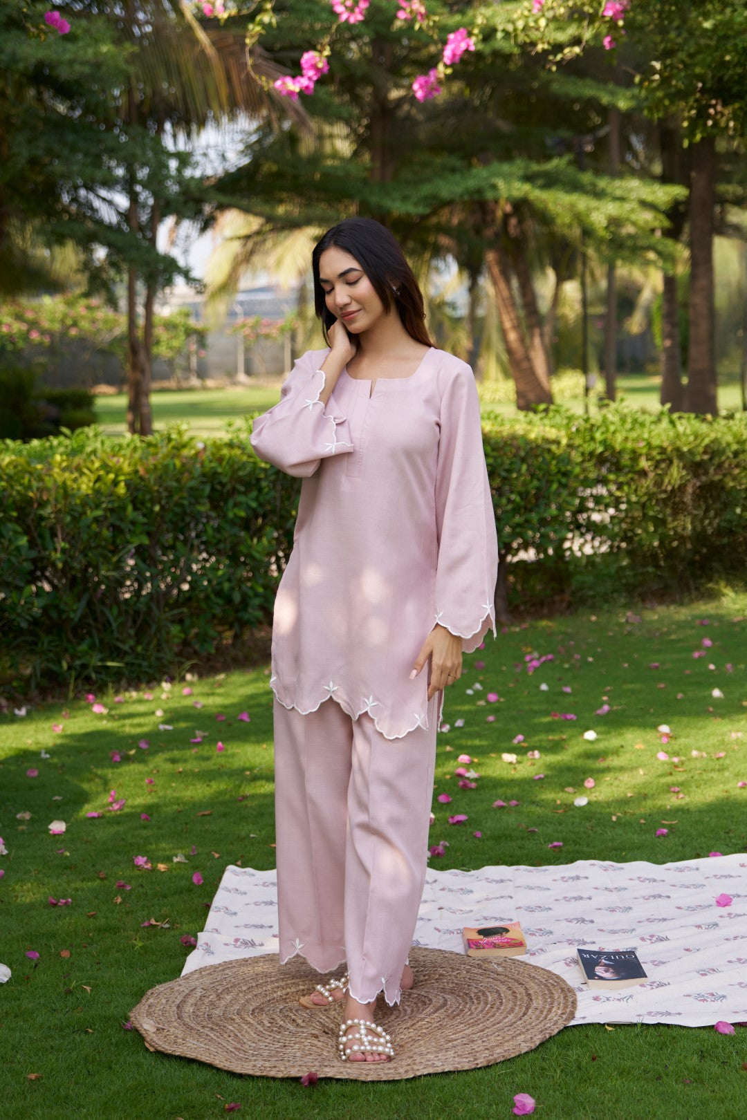 Kivah Suit Pink