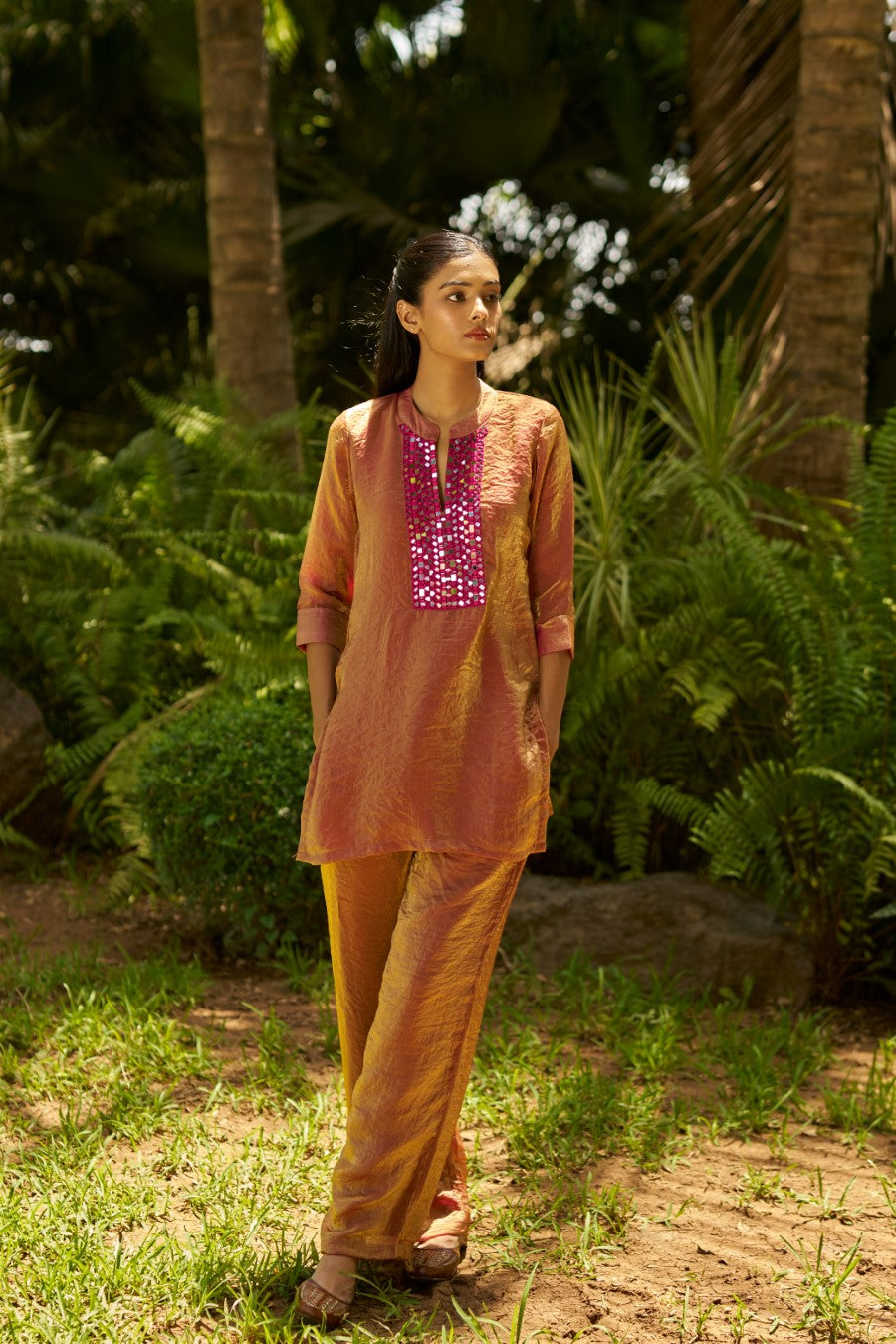Ishya suit Rust