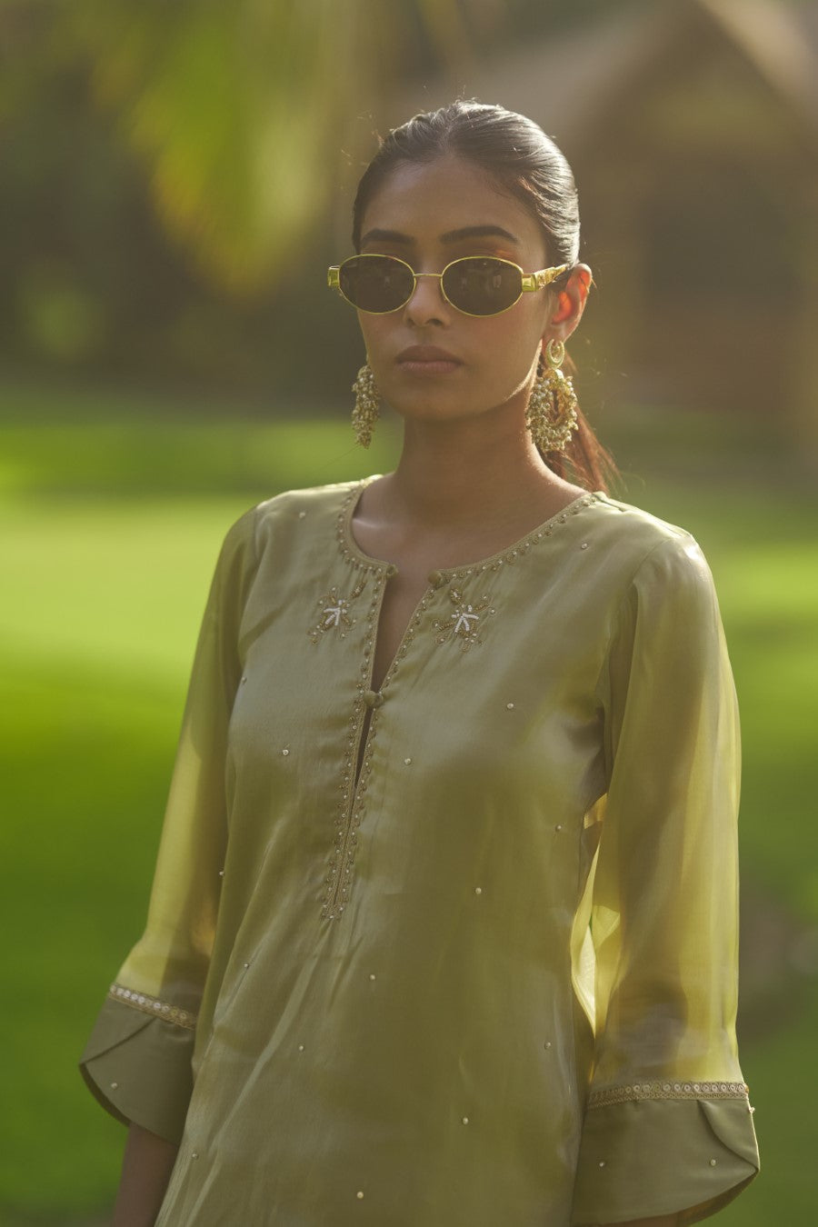 Mehal suit Green
